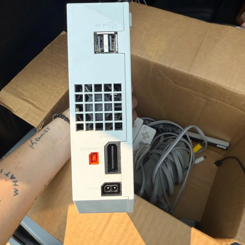 Nintendo wii console